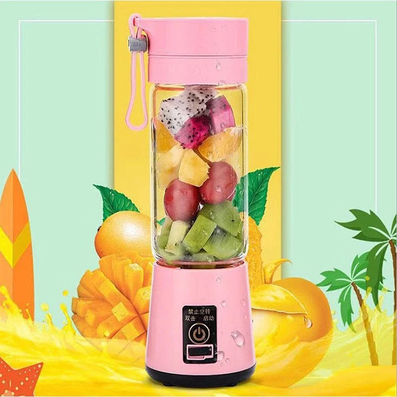 Portable Blender Rechargeable Compact 13.5 Oz
