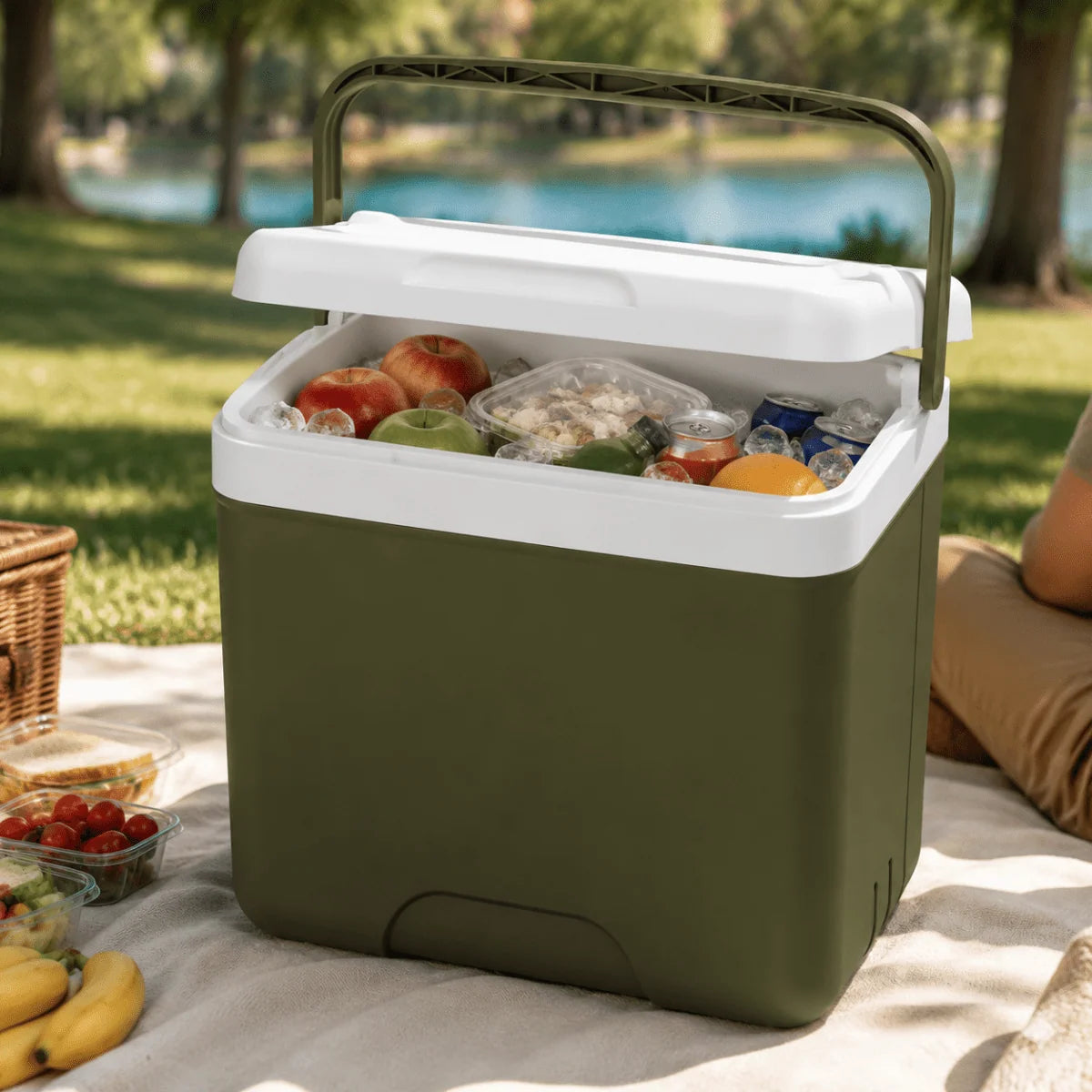 Portable Cooler Cooling & Warming For Travel