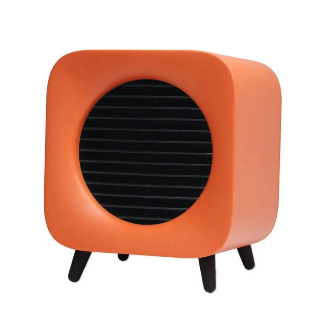 Portable Electric Heater 700W Compact Design with Protective Grille