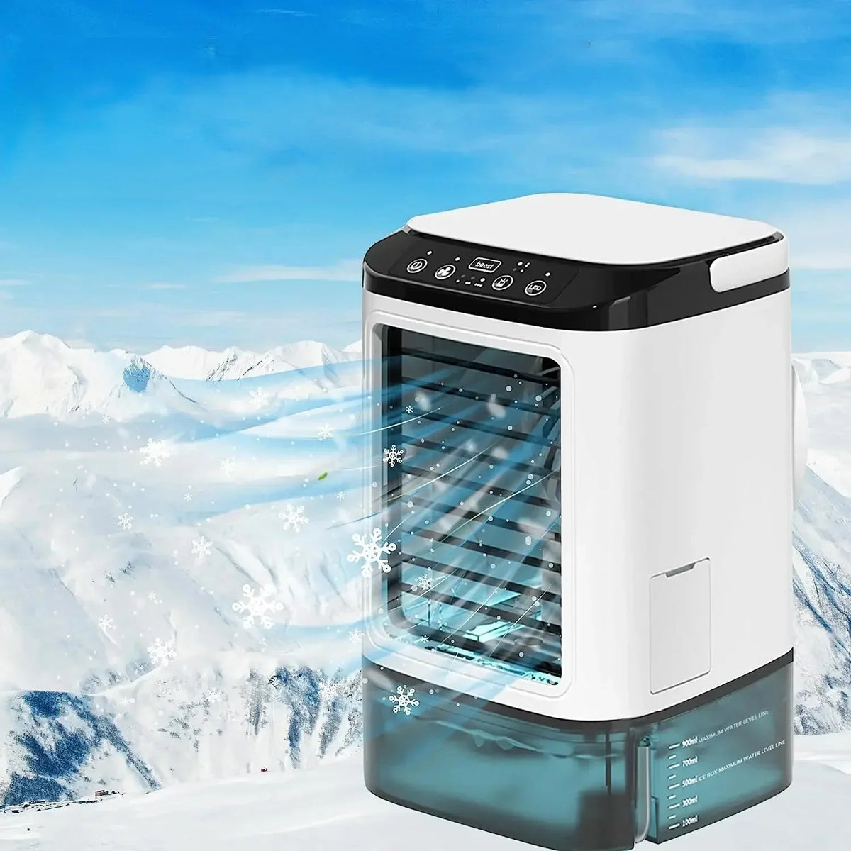 Portable Evaporative Cooler Ultrasonic Mist USB Powered Quiet