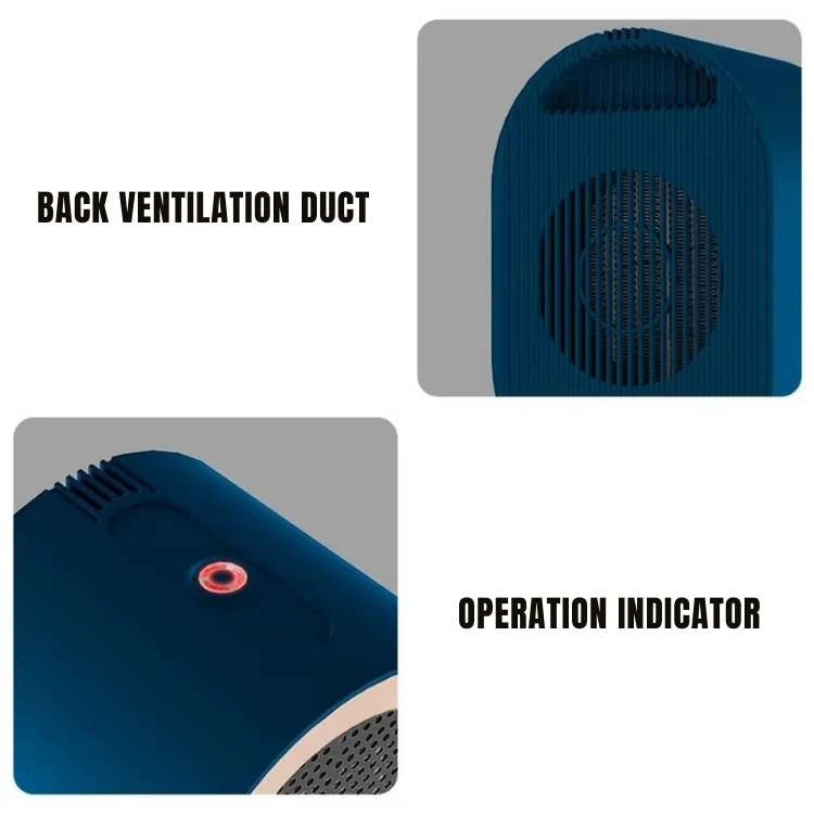 Portable Heater Quiet Ceramic With Tip-Over Protection