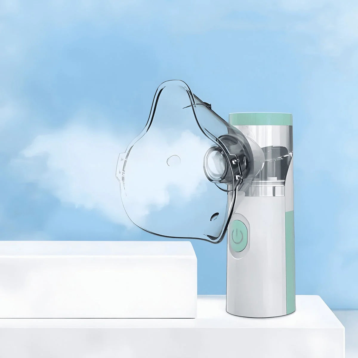 Portable Nebulizer Adjustable Mist Quiet One-Button