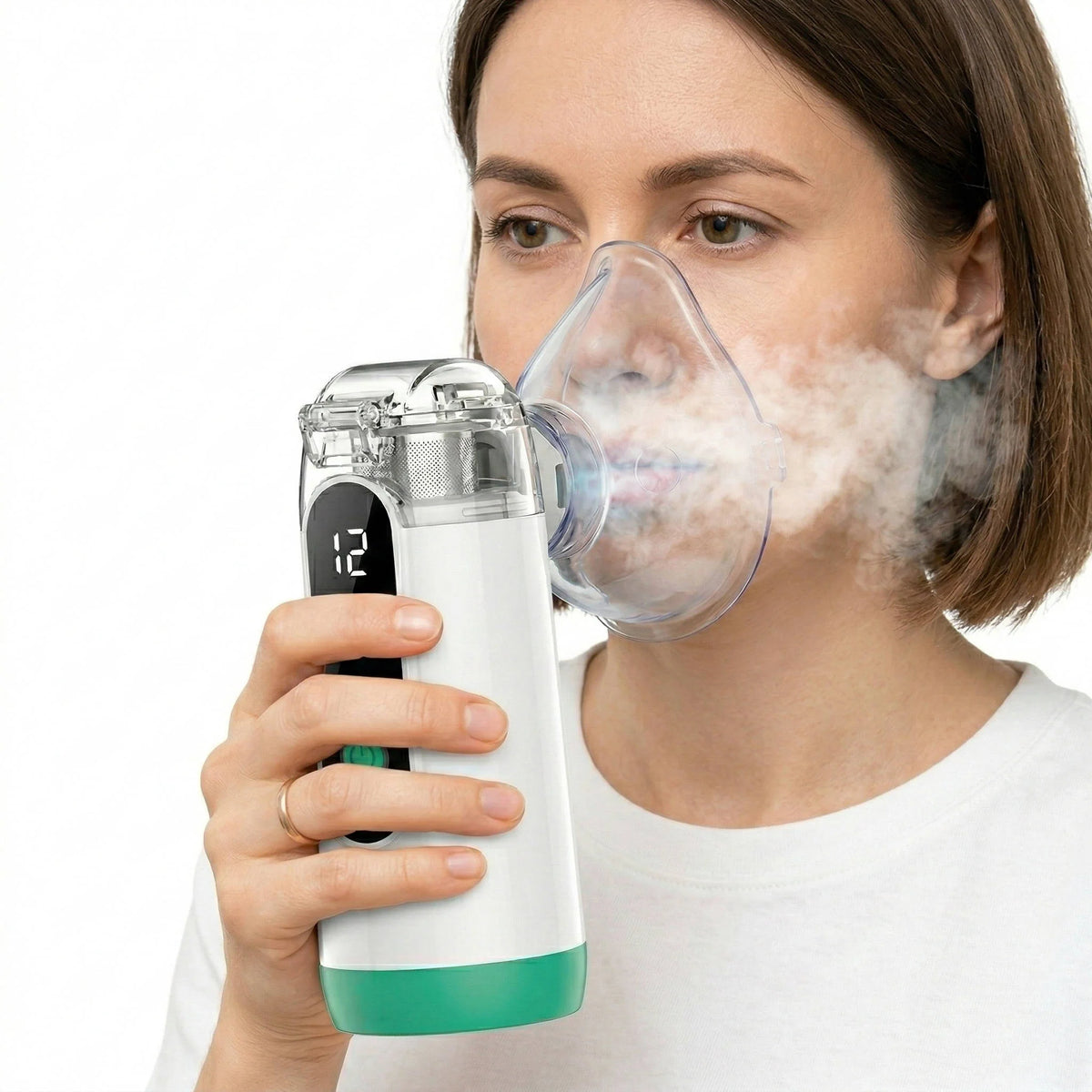 Portable Nebulizer Ultrafine Mist USB Rechargeable & Whisper-Quiet