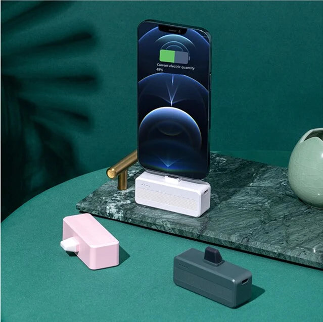 Portable Power Bank Magnetic Phone Holder 3000mAh