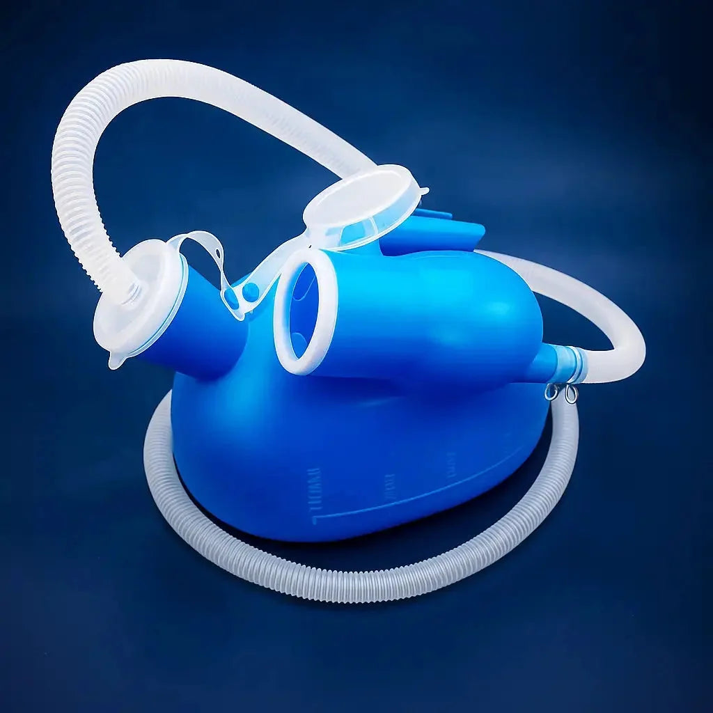 Portable Urinal 67.6 Oz Capacity Removable Hose Sealing Lid