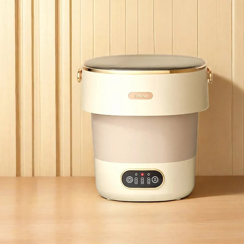 Portable Washing Machine Foldable Wash & Spin Up to 11 lb Capacity