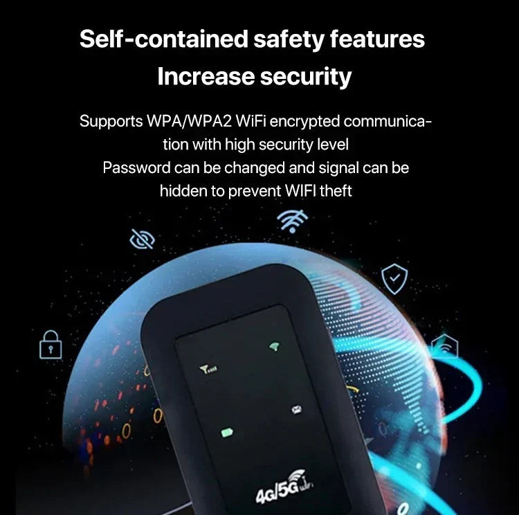 Portable WiFi Router 5G No Monthly Fee