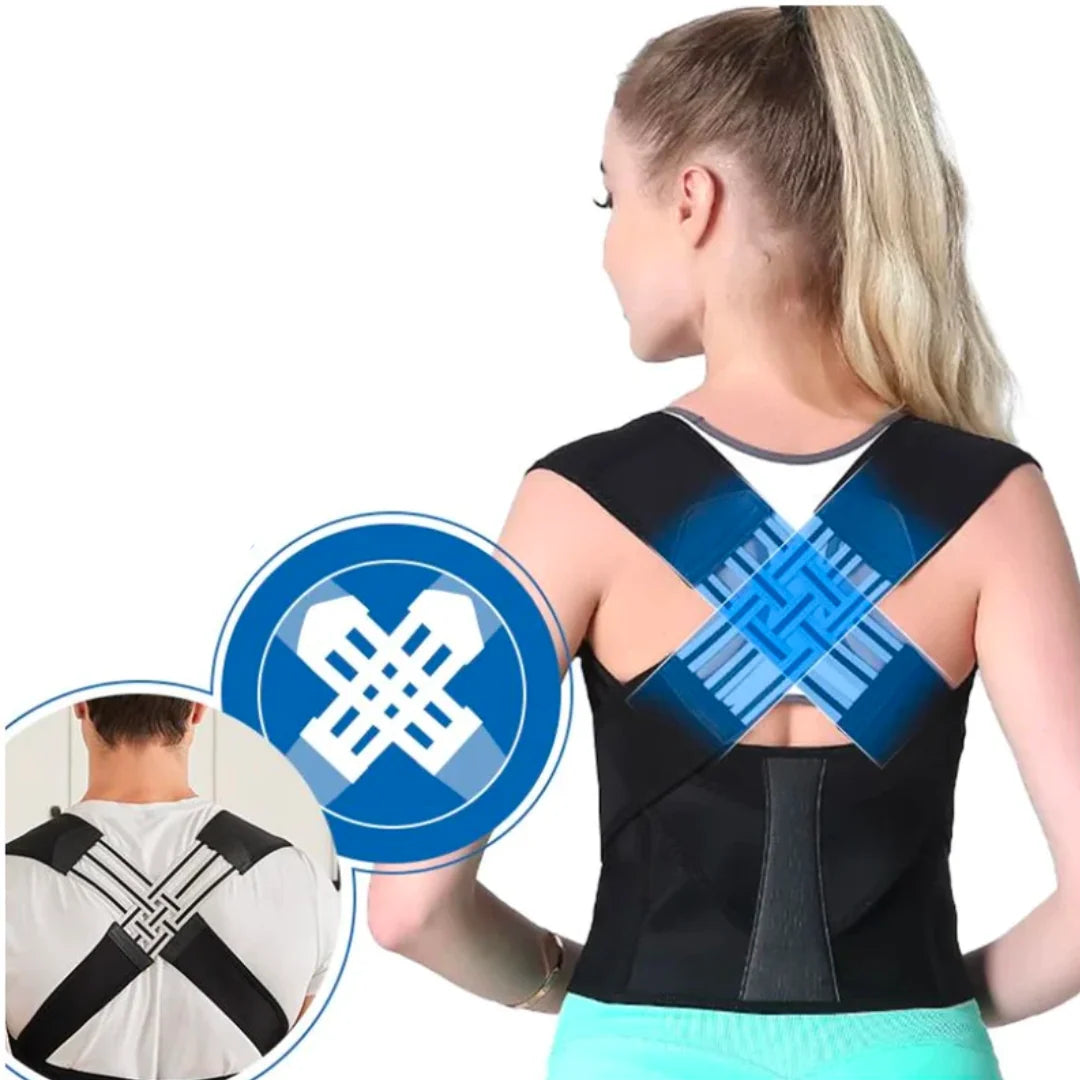 Posture Corrector Brace Adjustable Discreet Lightweight Support