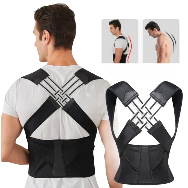 Posture Corrector Brace Adjustable Discreet Under-Clothing Support