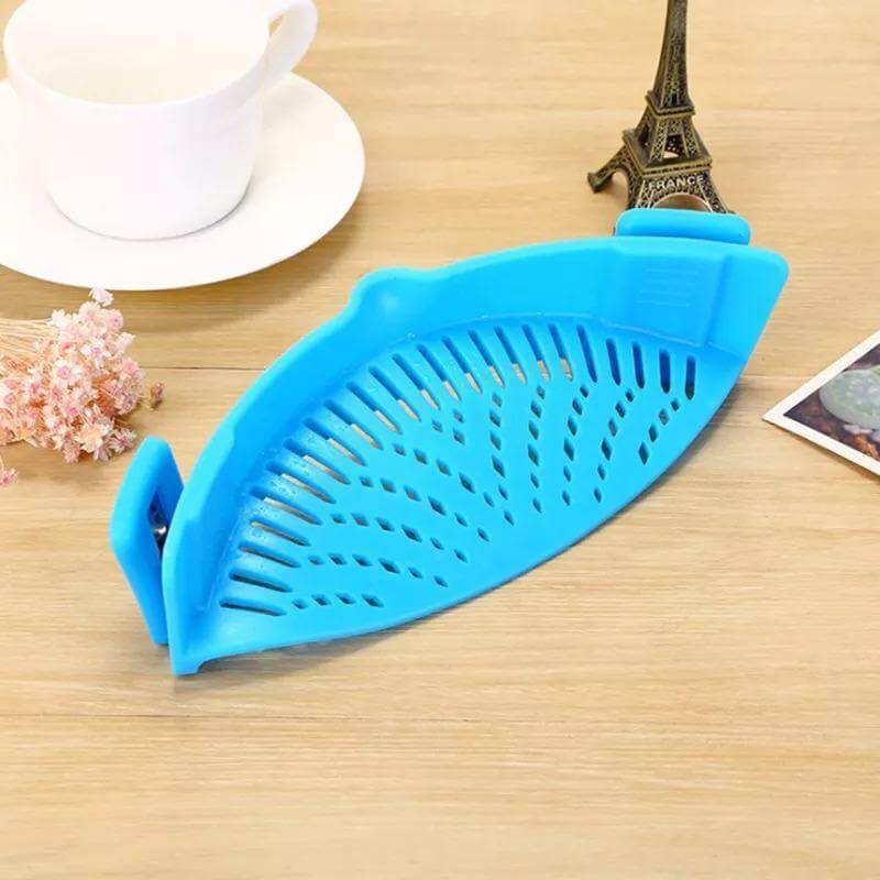 Pot Strainer Clip-On Silicone Fine Mesh