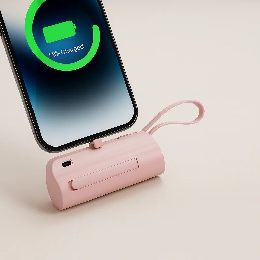Power Bank 4500mAh Wireless Charging Built-In Stand
