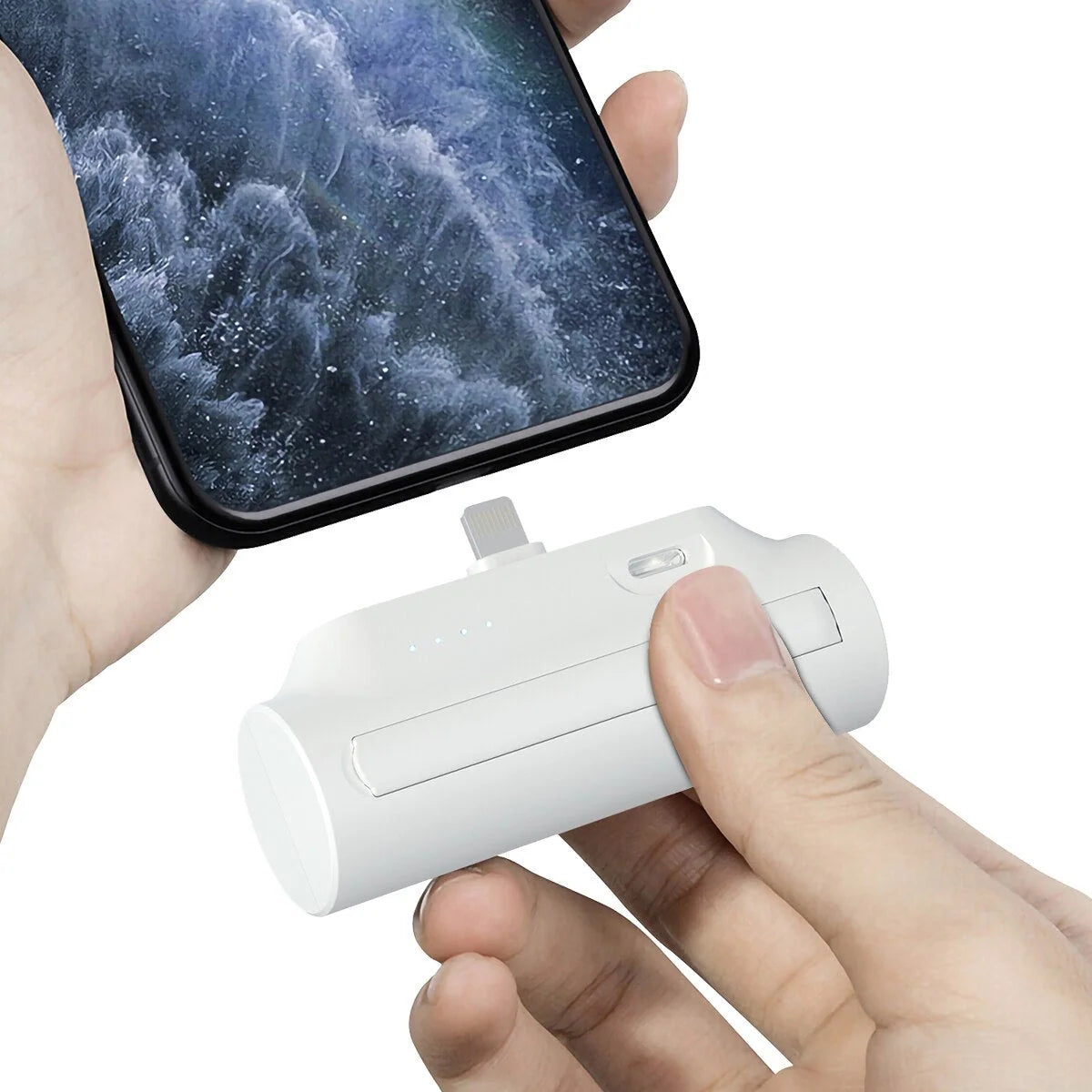 Power Bank Phone Holder Compact 15W Charging Stand