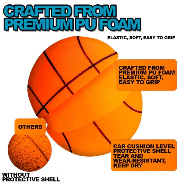 Practice Basketball Silent Bounce Non-Marking