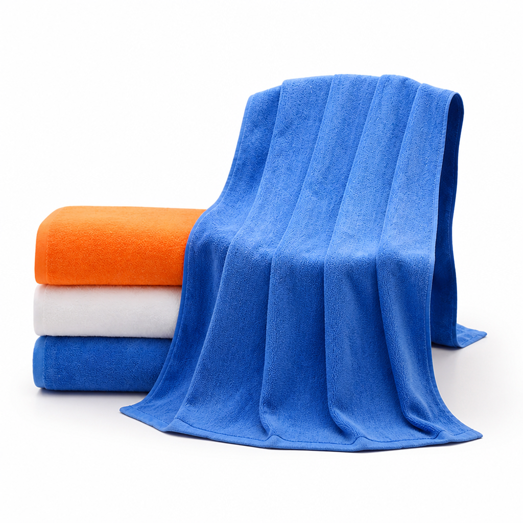 Premium Soft Quick-Dry Terry Cloth Bath Towel