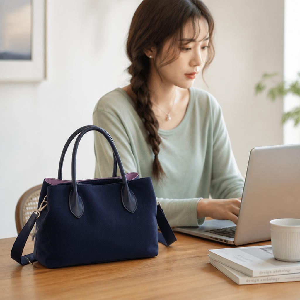 Premium Structured Satchel (Top-Handle & Adjustable Strap)