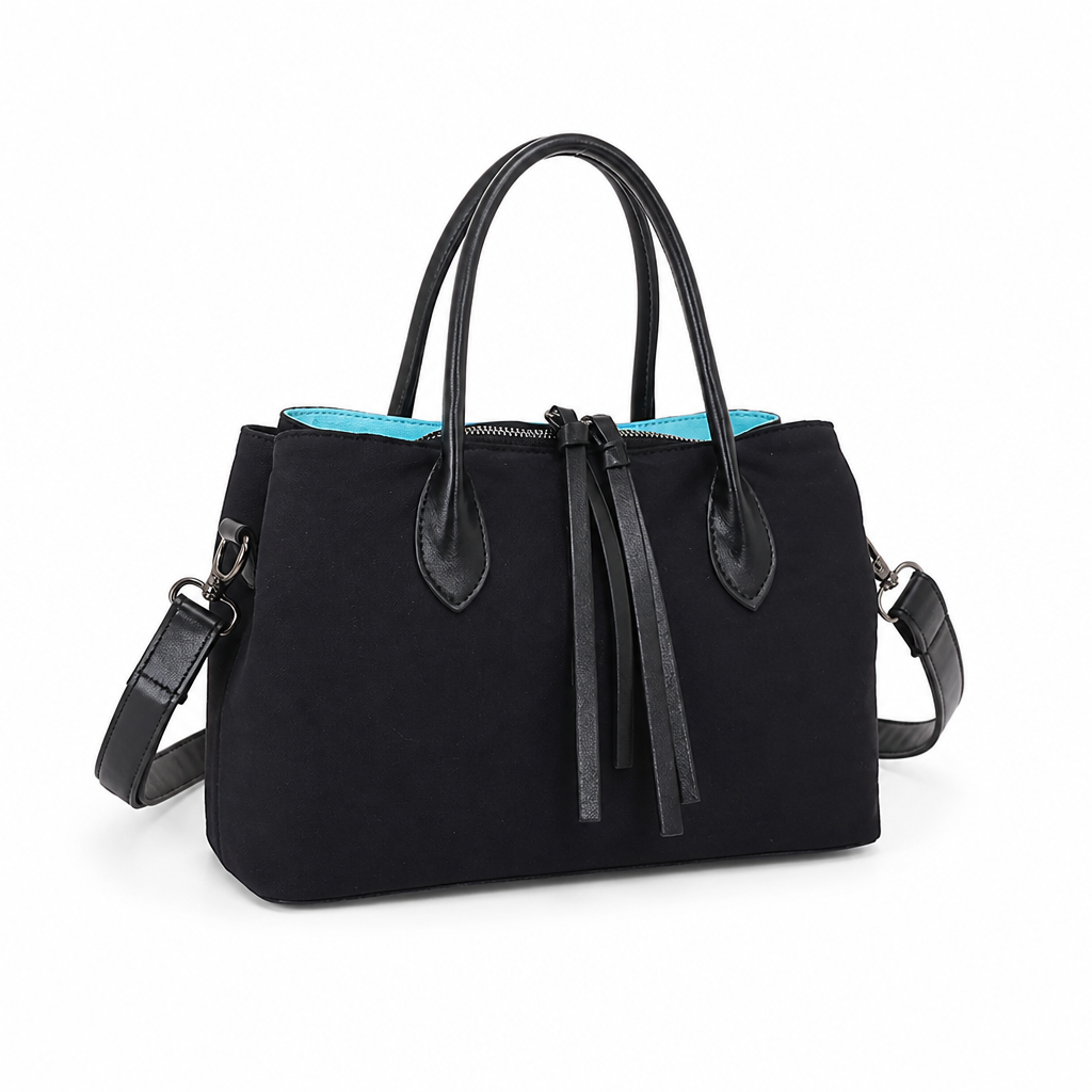 Premium Structured Satchel (Top-Handle & Adjustable Strap)