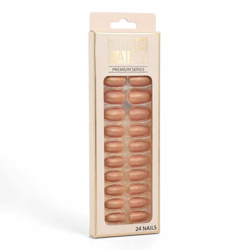 Press-On Nail Kit Reusable Jelly Gel Set of 24