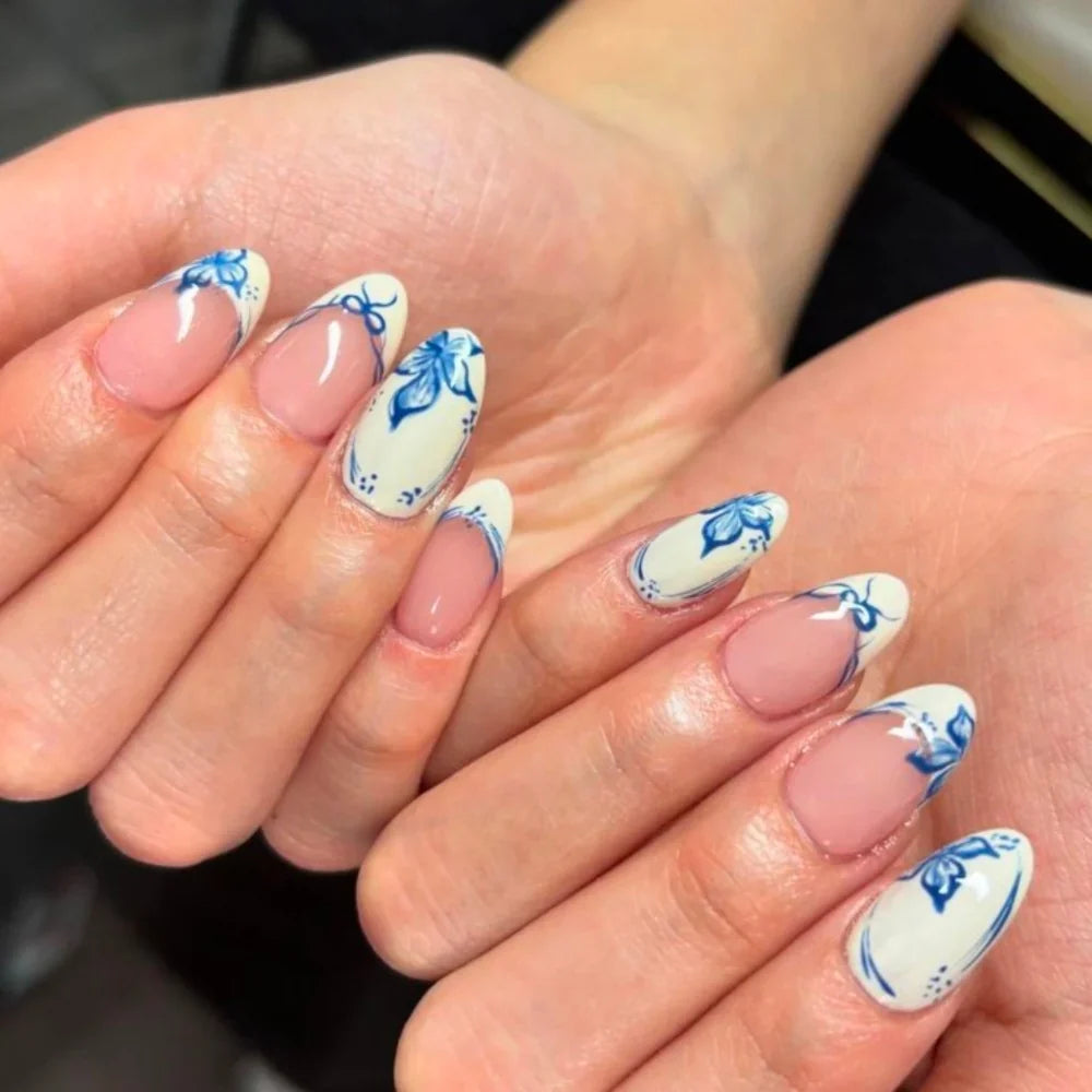 Press-On Nails Festive Designs Buffing Strips & Gel Polish