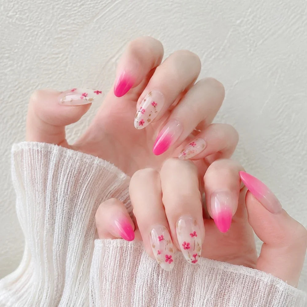 Press-On Nails Festive Designs Buffing Strips & Gel Polish