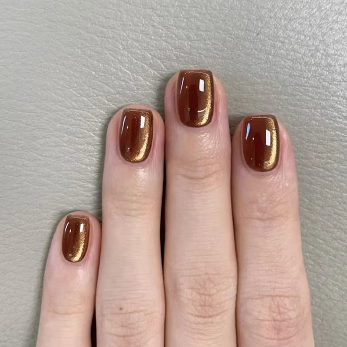Press-On Nails Festive Designs Gel Polish & Buffing Strips