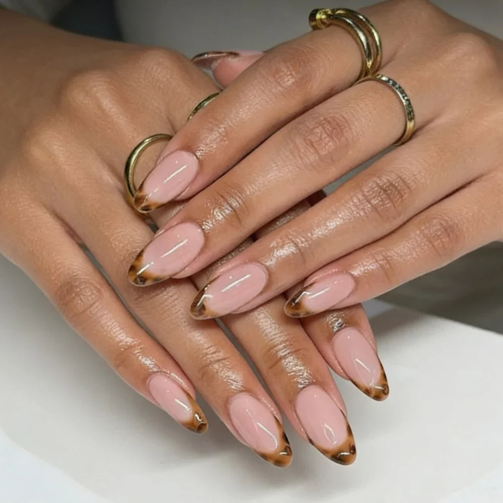 Press-On Nails Festive Designs Gel Polish & Buffing Strips
