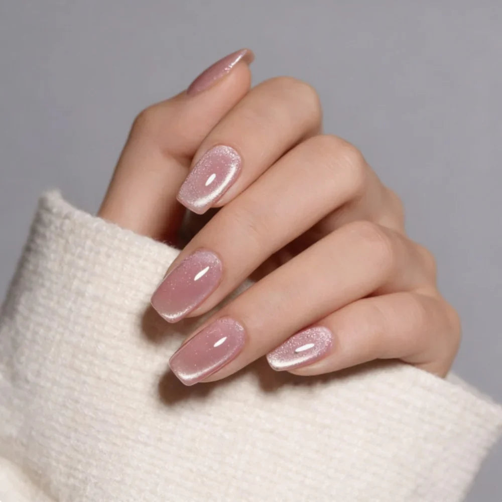 Press-On Nails Festive Designs Gel Polish & Buffing Strips