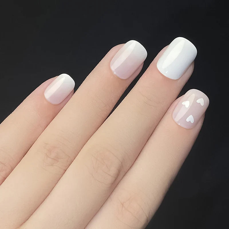 Press-On Nails Festive Designs Gel Polish & Buffing Strips