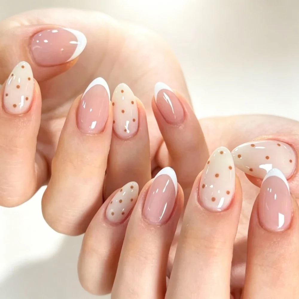 Press-On Nails Festive Designs Gel Polish & Buffing Strips