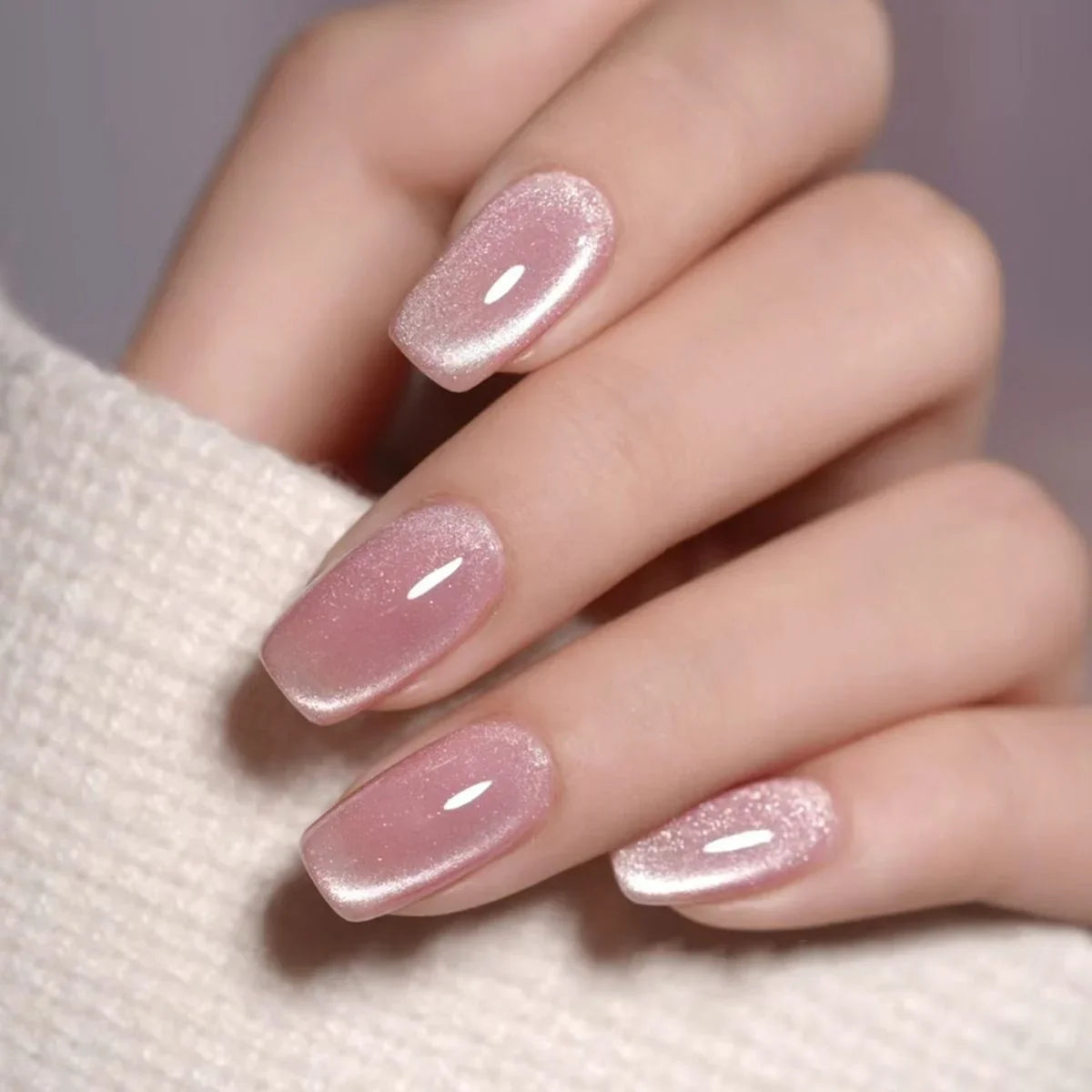 Press-On Nails Festive Designs Gel Polish & Buffing Strips