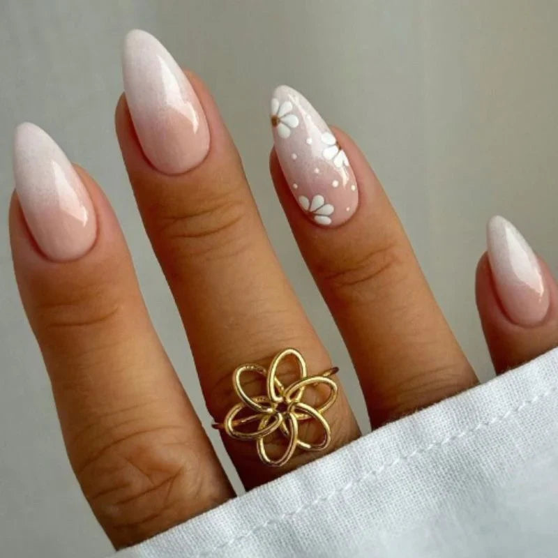 Press-On Nails Festive Designs Gel Polish & Buffing Strips