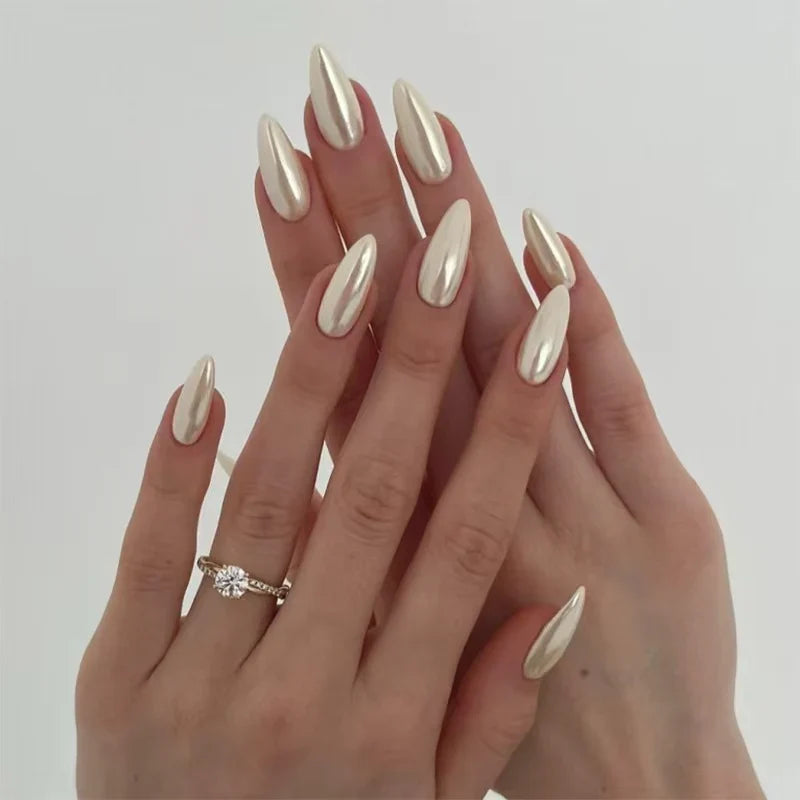 Press-On Nails Holiday Designs Peel-And-Press Reusable