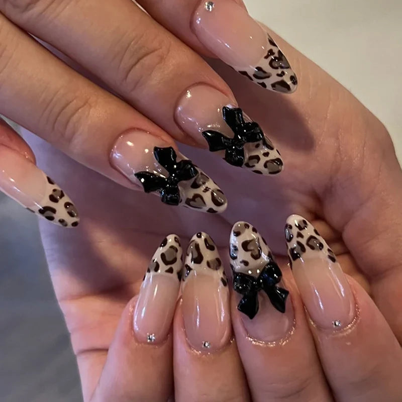 Press-On Nails Holiday Designs Peel-And-Press Reusable
