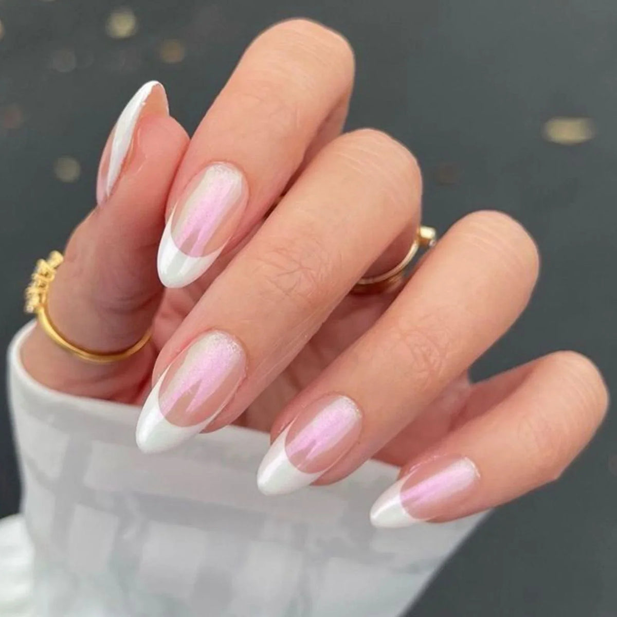 Press-On Nails Holiday Designs Peel-And-Press Reusable