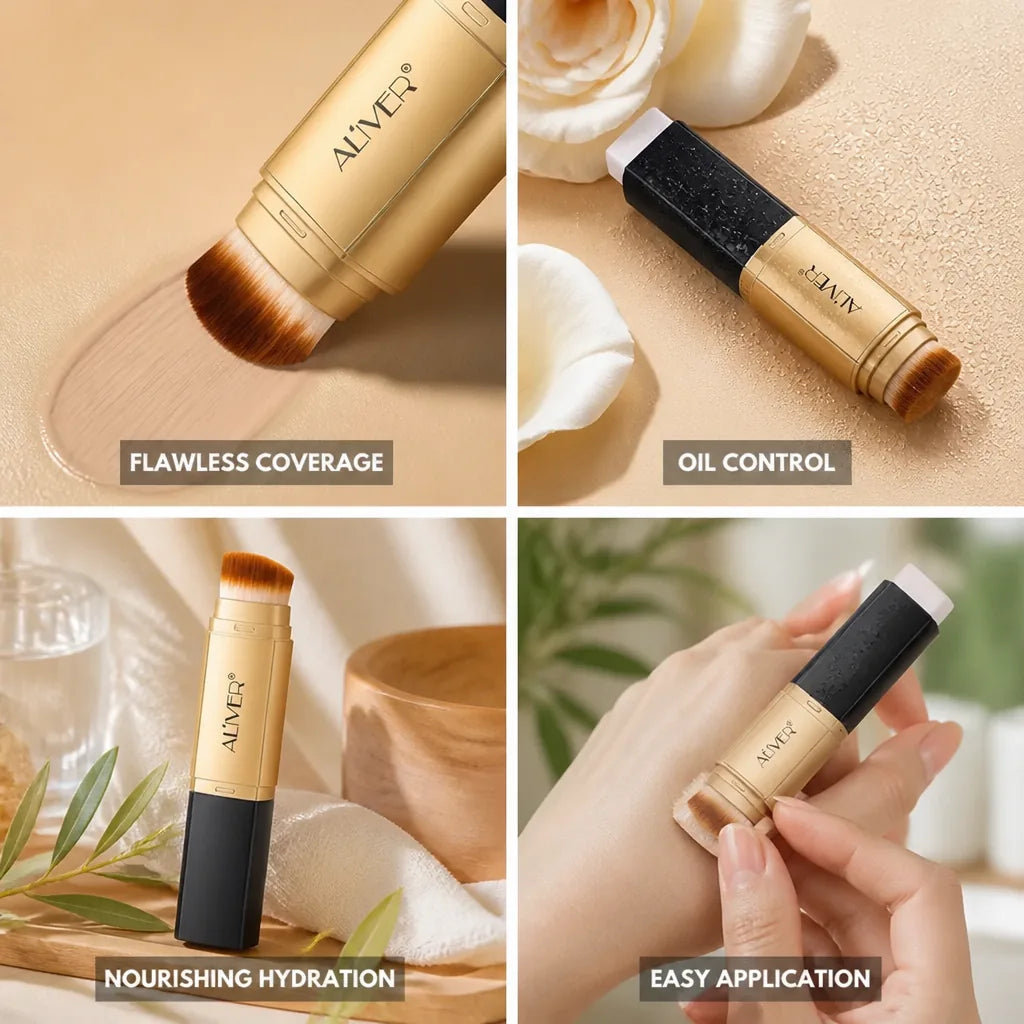 Primer & Concealer Stick Color-Changing Oil-Control