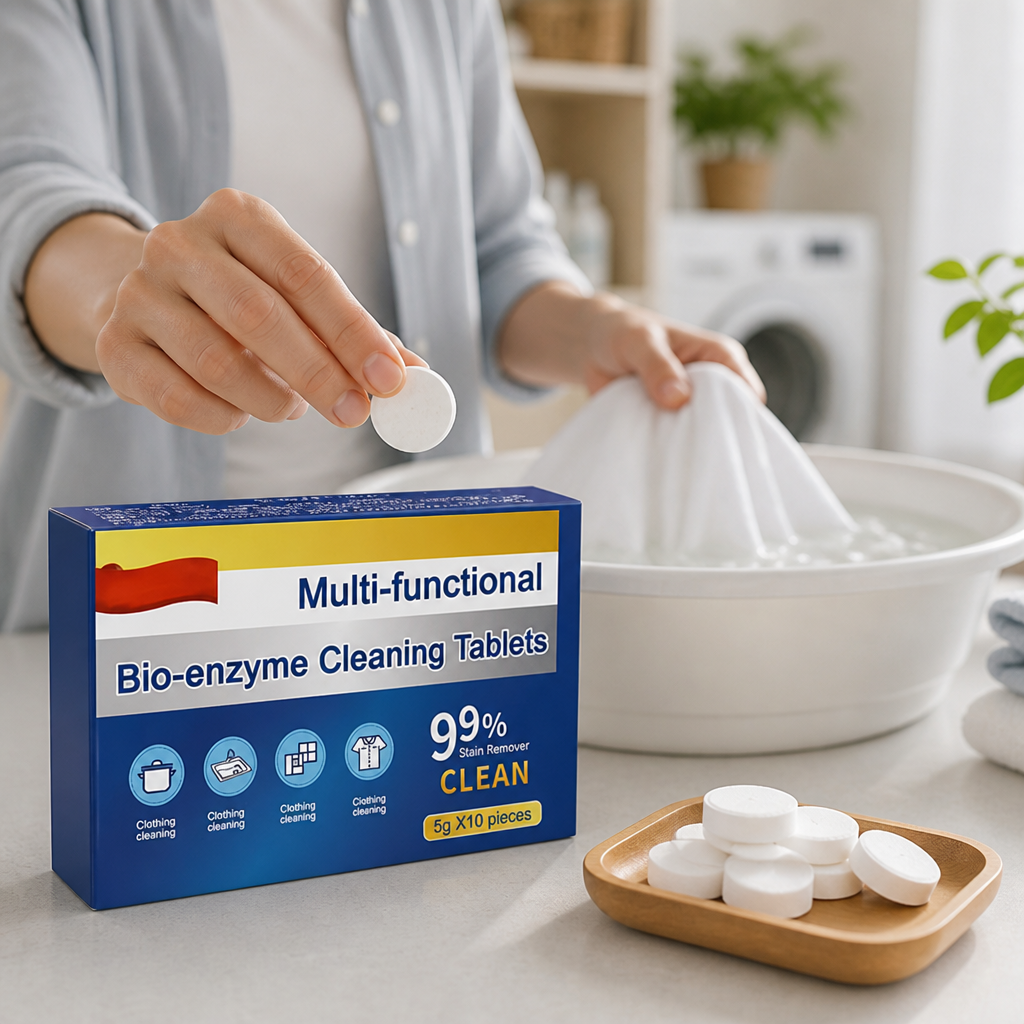 Probiotic Multi-Enzyme & Antibacterial Cleaning Tablets (10-Count)
