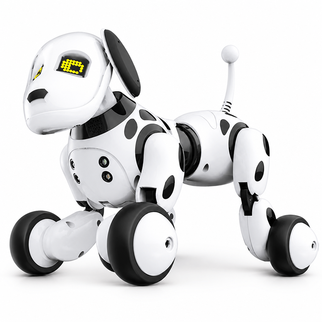 Programmable Remote-Control Robot Dog Toy (No Batteries)