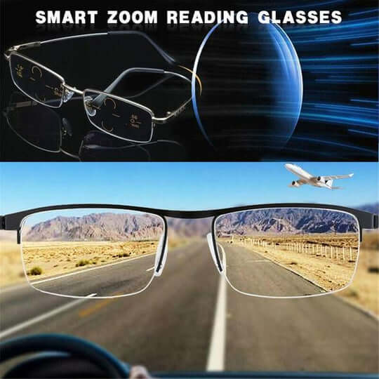 Progressive Eyeglasses Photochromic Blue Light Filter