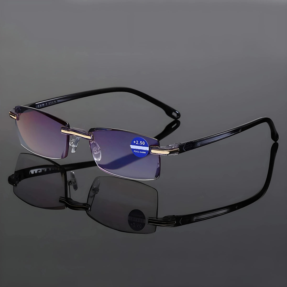 Progressive Glasses Blue Light Filter Anti-Glare UV400 Protection