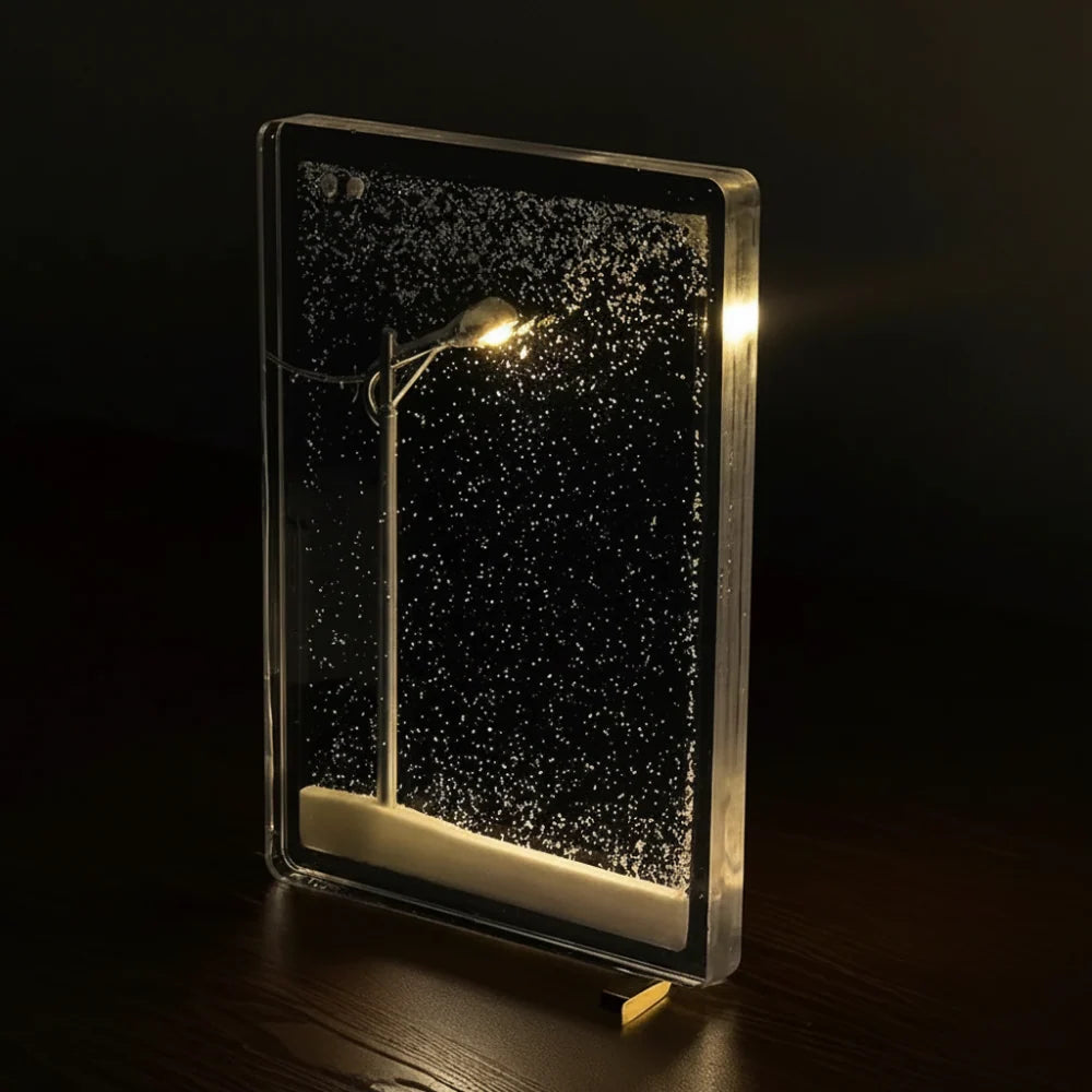 Projection Lamp Snowfall Effect Adjustable Flake Size