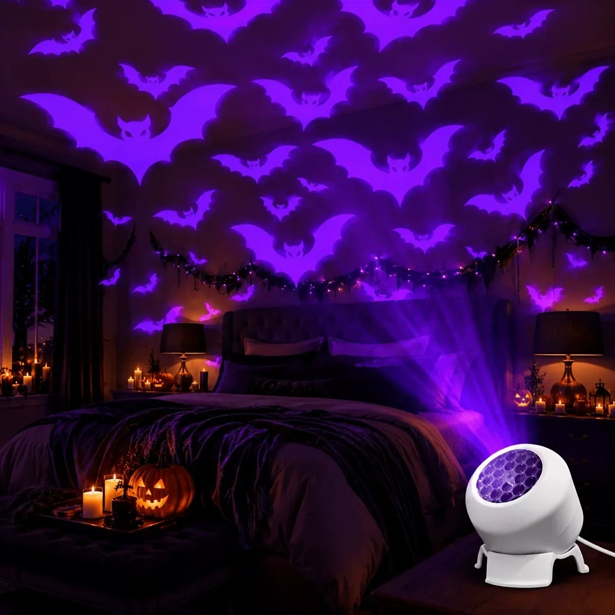 Projection Night Light USB-Powered Themed Scenes
