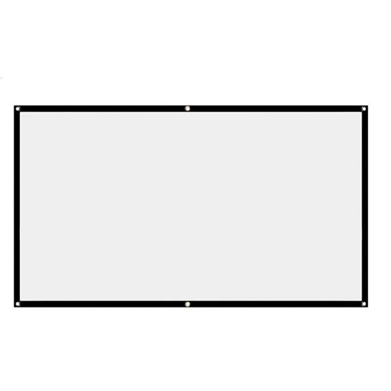 Projection Screen Matte Canvas Indoor & Outdoor Use