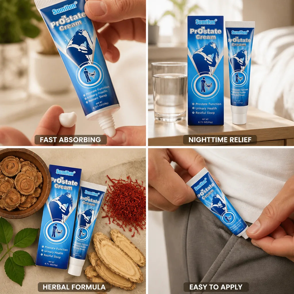 Prostate Cream Fast-Absorbing Herbal With Bio-Identical Progesterone