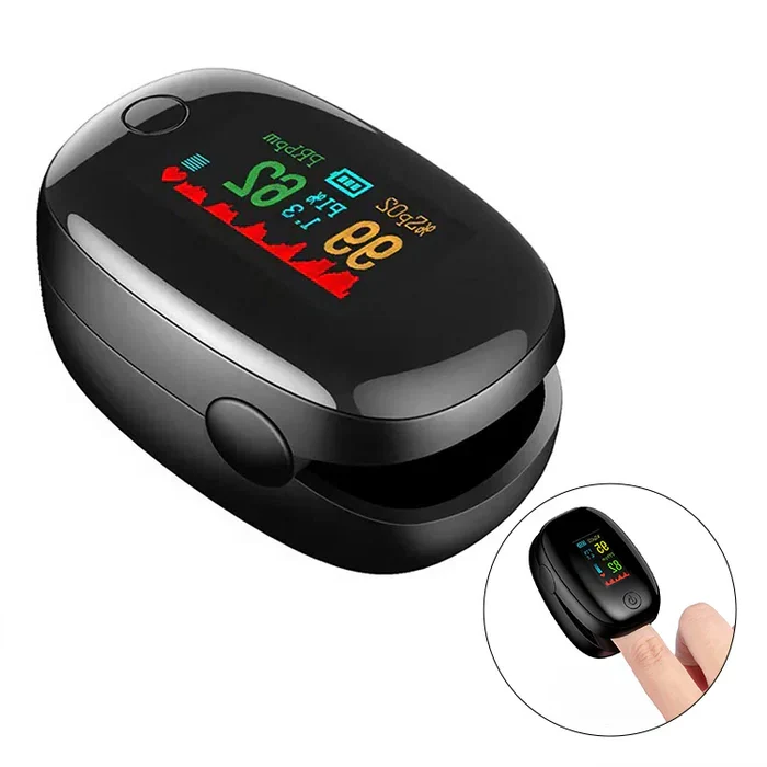 Pulse Oximeter Large LED Display Portable