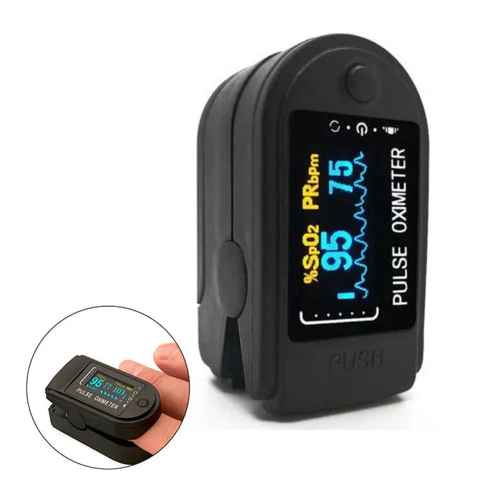 Pulse Oximeter Large LED Display Portable