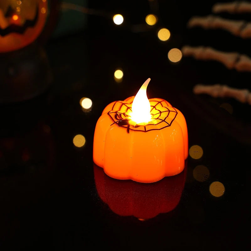 Pumpkin Light LED Flame-Free Halloween Decoration
