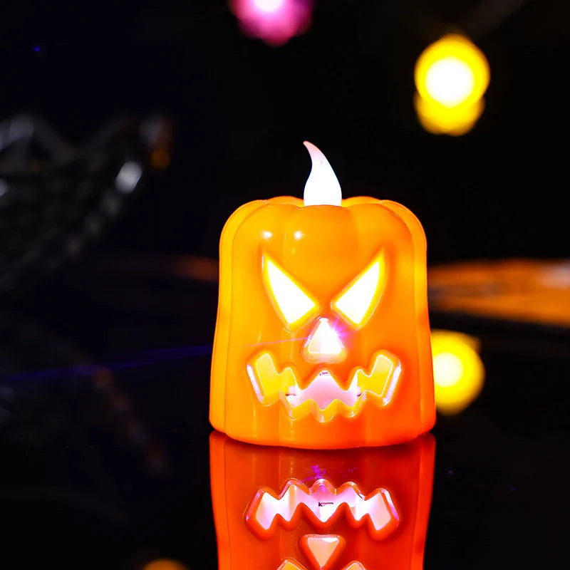 Pumpkin Light LED Flame-Free Halloween Decoration