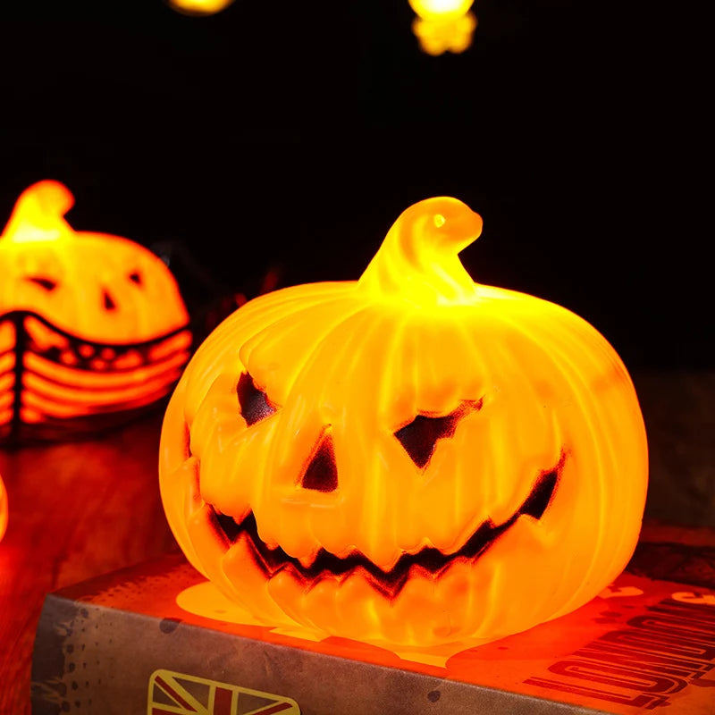 Pumpkin Light LED Flame-Free Halloween Decoration