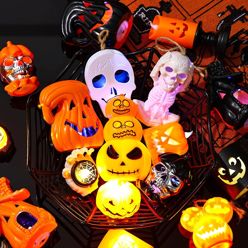 Pumpkin Light LED Flame-Free Halloween Decoration