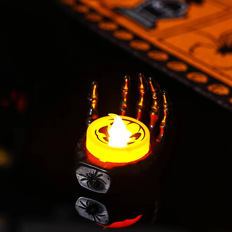 Pumpkin Light LED Flame-Free Halloween Decoration