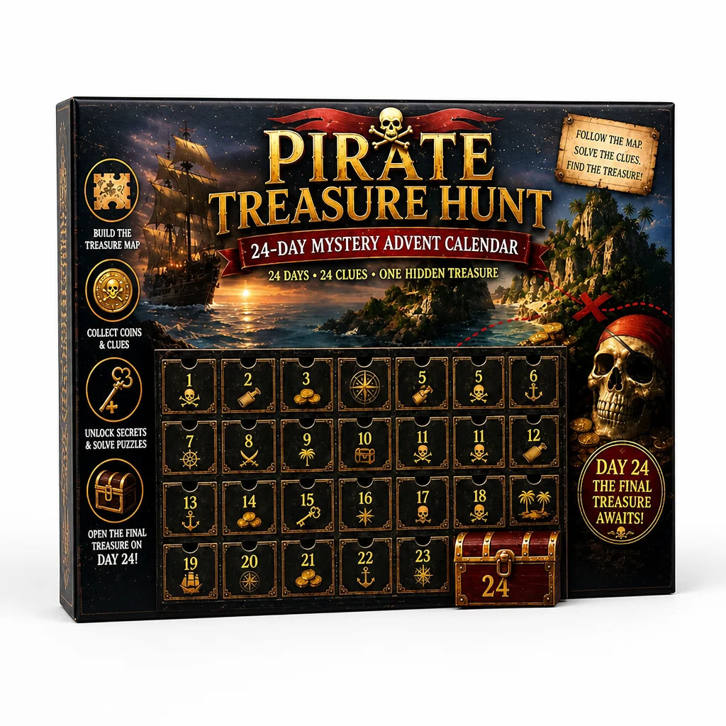 Puzzle Advent Calendar 24-Day Escape Room Challenges
